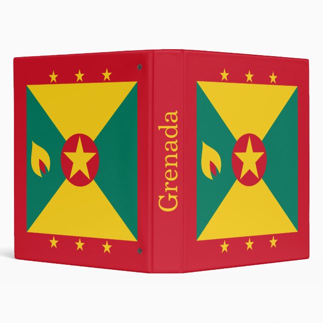 Classeur Drapeau de la Grenade (Arrière-plan)