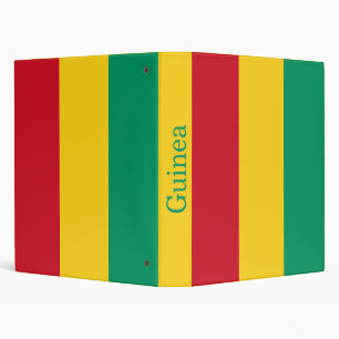 Classeur Drapeau de la Guinée
