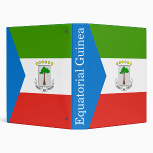 Classeur Drapeau de la Guinée équatoriale