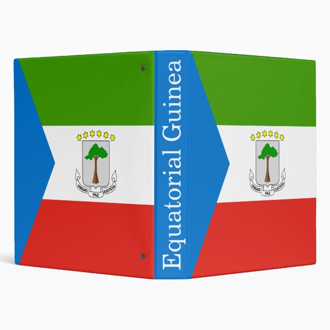 Classeur Drapeau de la Guinée équatoriale (Arrière-plan)