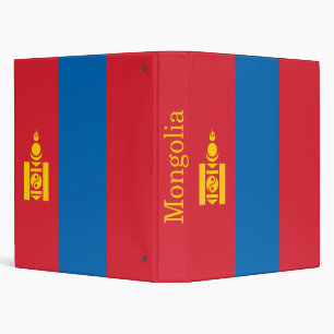 Classeur Drapeau de la Mongolie