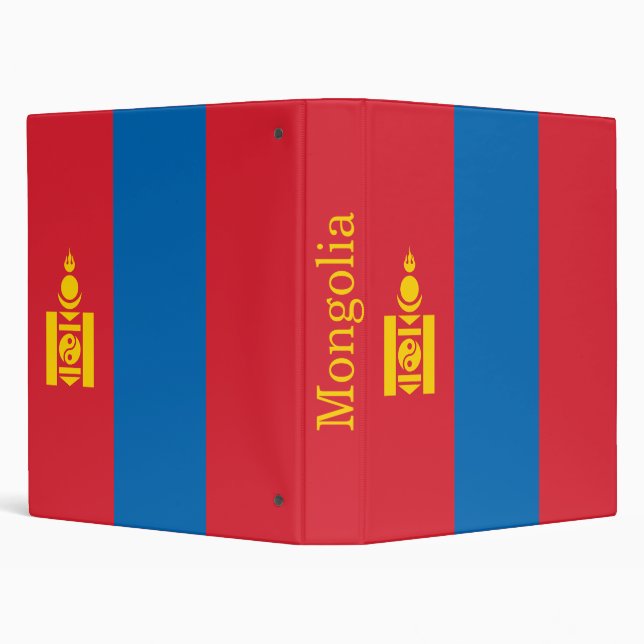 Classeur Drapeau de la Mongolie (Arrière-plan)
