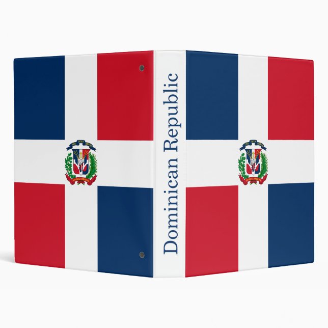 Classeur Drapeau de la République dominicaine (Arrière-plan)