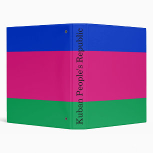 Classeur Drapeau de la République populaire de Kouban