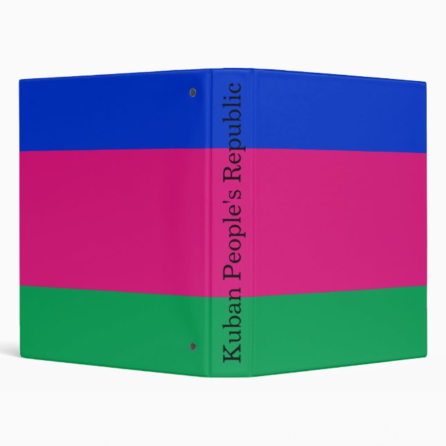 Classeur Drapeau de la République populaire de Kouban (Arrière-plan)