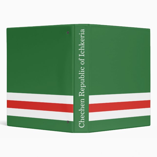 Classeur Drapeau de la République tchétchène d'Ichkérie (Arrière-plan)