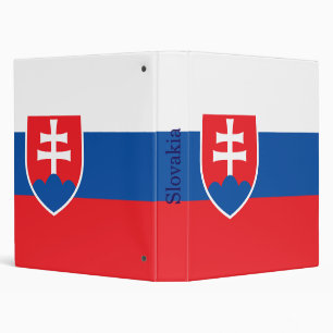 Classeur Drapeau de la Slovaquie