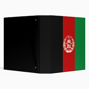 Classeur Drapeau de l'Afghanistan