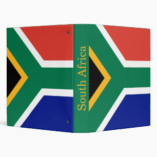 Classeur Drapeau de l'Afrique du Sud