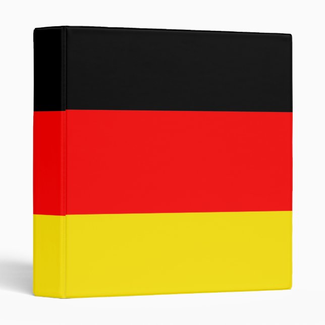 Classeur Drapeau de l'Allemagne (Devant/Côté)