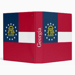 Classeur Drapeau de l'État de Géorgie