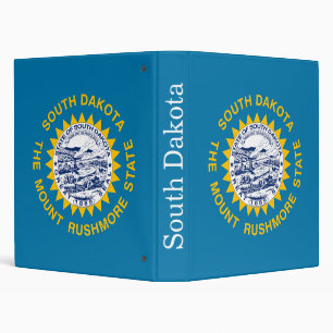 Classeur Drapeau de l'État du Dakota du Sud