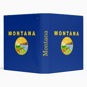 Classeur Drapeau de l'État du Montana
