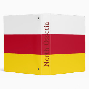Classeur Drapeau de l'Ossétie du Nord