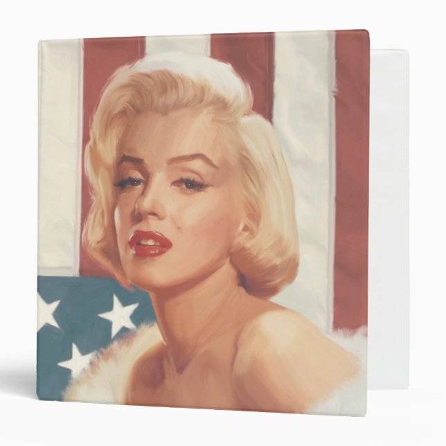 Classeur Drapeau de Marilyn (Devant/Intérieur)