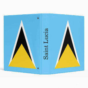 Classeur Drapeau de Sainte-Lucie