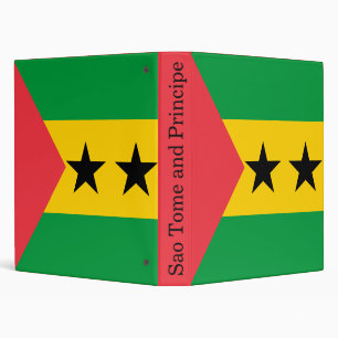 Classeur Drapeau de Sao Tomé-et-Principe