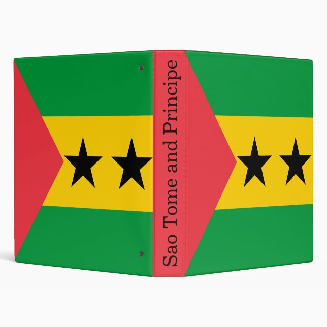 Classeur Drapeau de Sao Tomé-et-Principe (Arrière-plan)