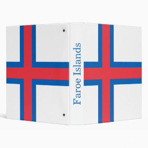 Classeur Drapeau des îles Féroé