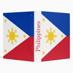 Classeur Drapeau des Philippines