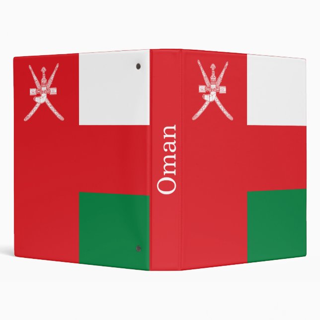 Classeur Drapeau d'Oman (Arrière-plan)