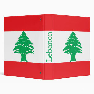 Classeur Drapeau du Liban