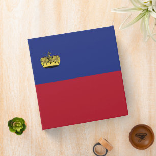 Classeur Drapeau du Liechtenstein