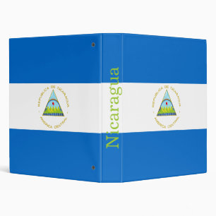 Classeur Drapeau du Nicaragua