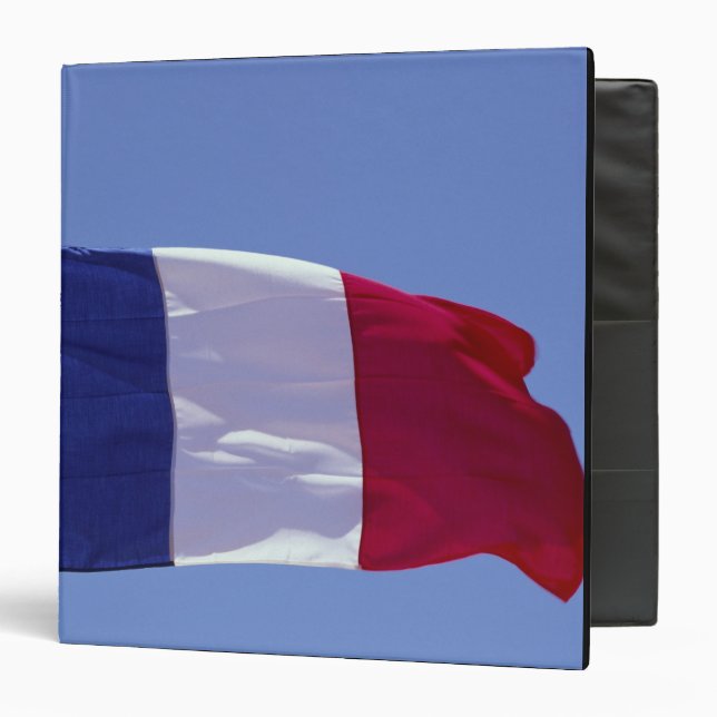 Classeur Drapeau français (Devant/Intérieur)