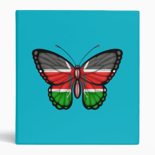 Classeur Drapeau kenyan de papillon
