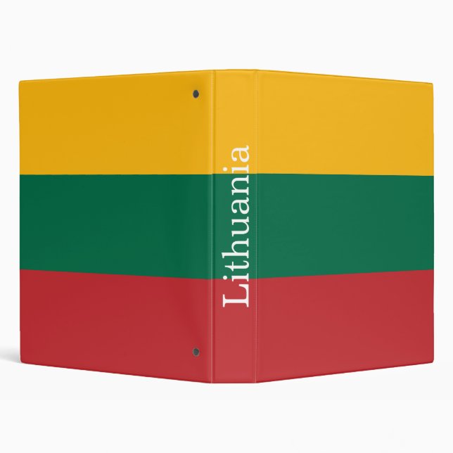 Classeur Drapeau Lituanie (Arrière-plan)