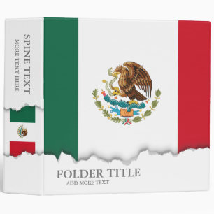 Classeur Drapeau mexicain classique
