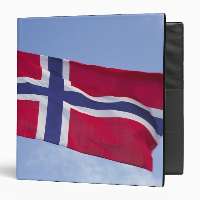 Classeur Drapeau norvégien RF) (Devant/Intérieur)