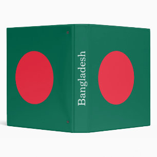 Classeur Drapeau patriotique bangladais