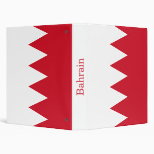 Classeur Drapeau patriotique de Bahreïn