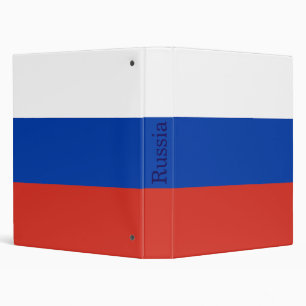 Classeur Drapeau patriotique de la Russie.