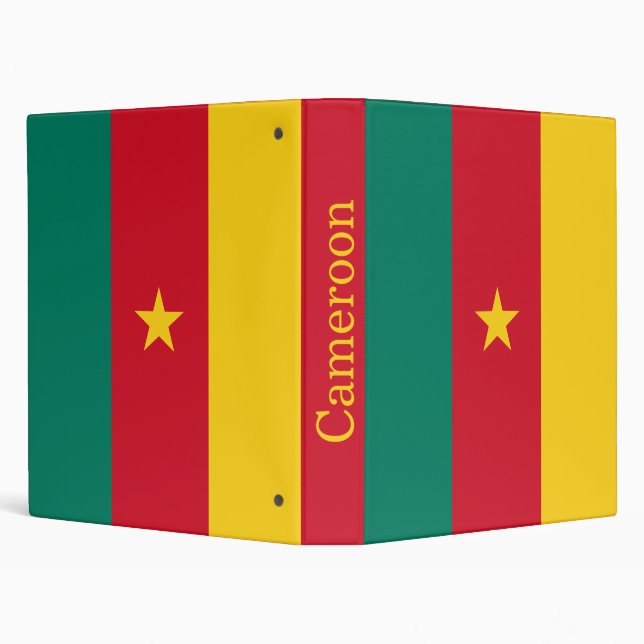 Classeur Drapeau patriotique du Cameroun (Arrière-plan)