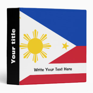 Classeur Drapeau philippin