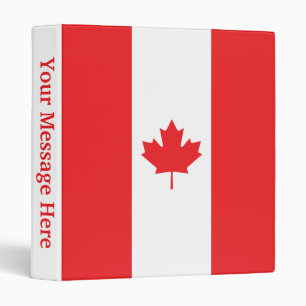 Classeur Drapeau simple du Canada