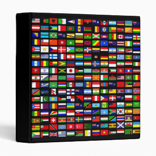 Classeur Drapeaux du Monde
