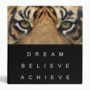 Classeur Dream Believe Atteindre le succès Motivational Quo