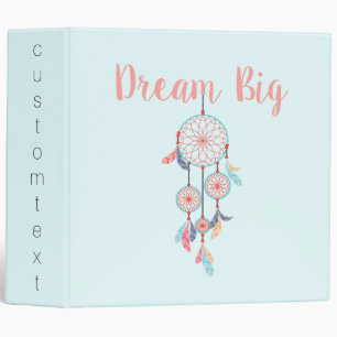 Classeur Dream Big Dreamcatcher Bohemian Dream Catcher