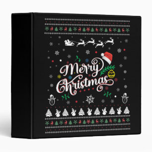 Classeur Drôle Mauvais Joyeux Noël