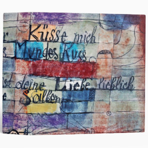 Classeur Du Cantique des Cantiques, Klee