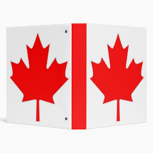 Classeur du drapeau du Canada