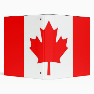 Classeur du drapeau du Canada
