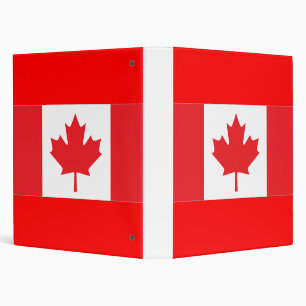 Classeur du drapeau du Canada