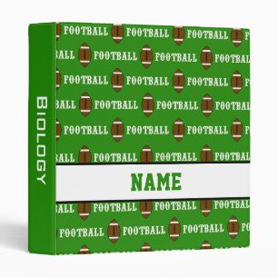 Classeur du football d'école personnalisé par ve