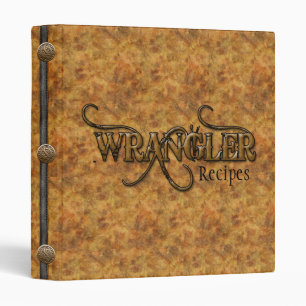 Classeur du livre de cuisine Western Recipes