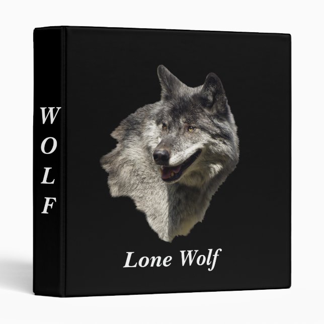 Classeur du loup gris (Devant/Côté)